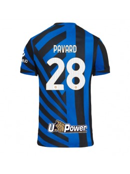 Inter Milan Benjamin Pavard #28 Domaci Dres 2024-25 Kratak Rukavima